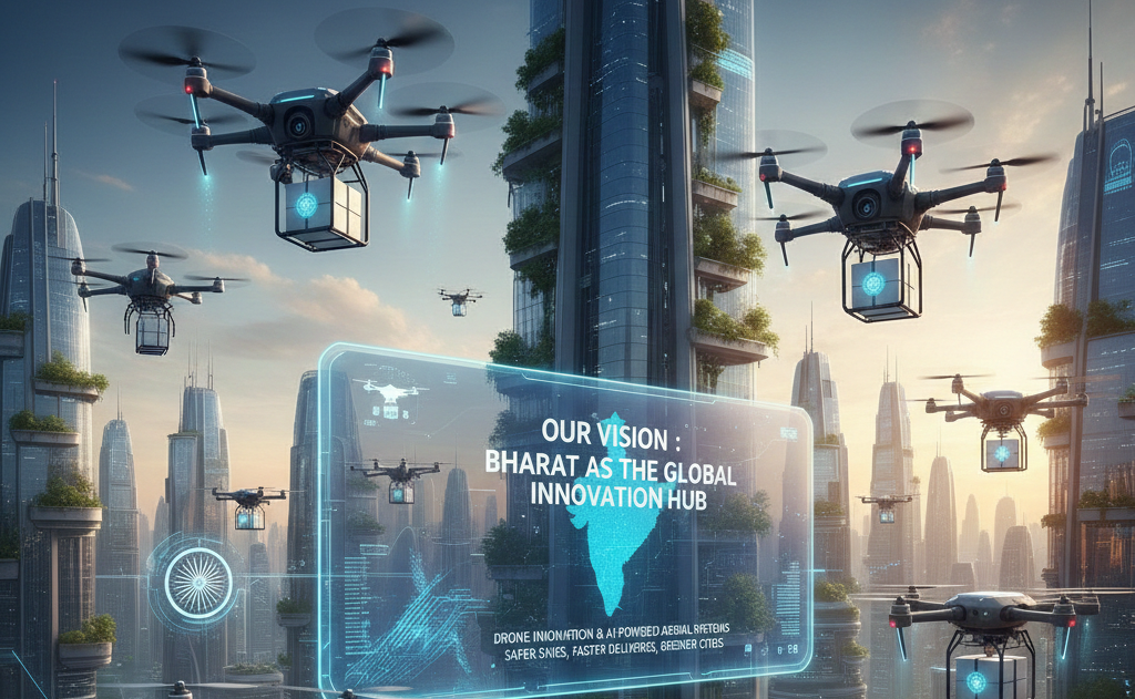 AI-driven drone operations in India