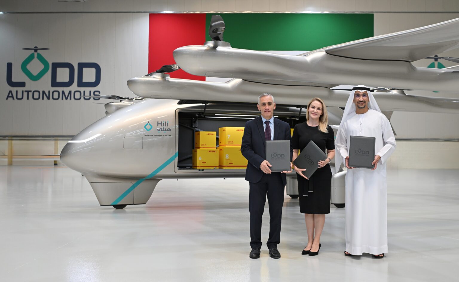 Dhl Express Explores Integrating Lodd S Hili Unmanned Vtol Into Uae Delivery Network