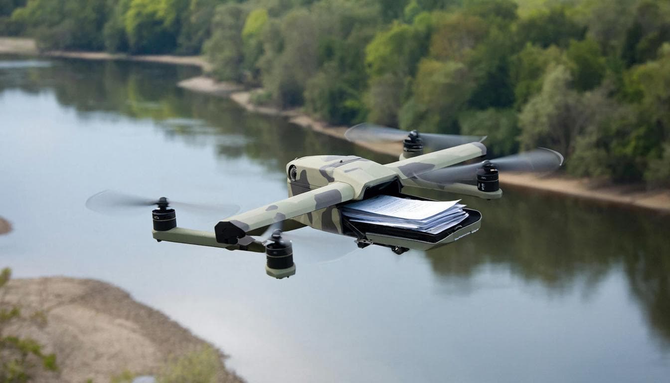 Drone Delivery Of Official Documents To Be Launched Near Kaluga Uav Successfully Carried P