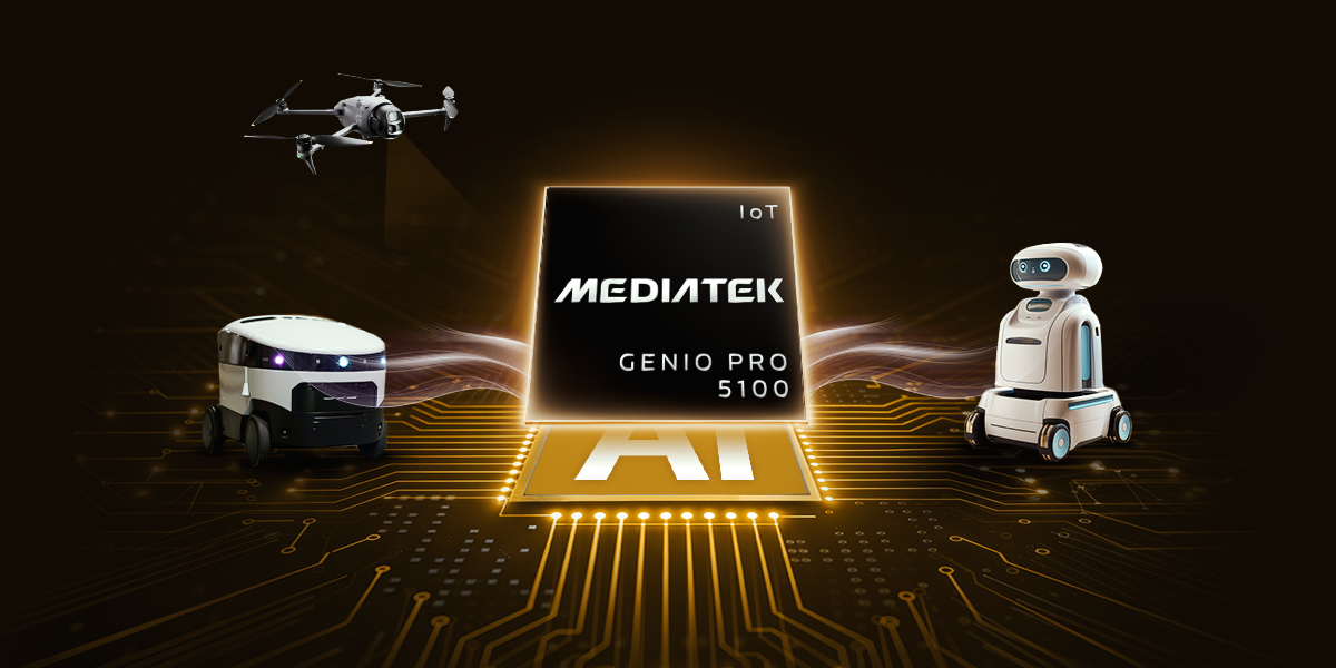 Powering Robotics And Drones With Mediatek Genio