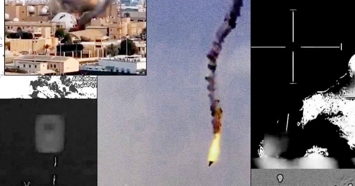 Videos And Satellite Images Show Iran X27 S Drone Army Puncturing U S And Allied Defenses